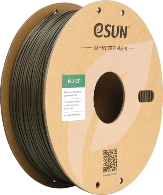 eSUN – PLA Kohlefaser Braun – 1,75 mm – 1 kg