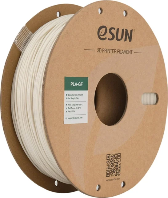 eSUN – Glasfaserverstärktes PLA Weiß – 1,75 mm – 1 kg