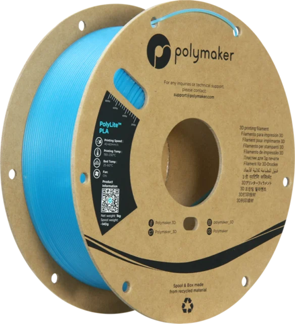 Polymaker – Panchroma PLA Luminous Blue – 1,75 mm – 1 kg