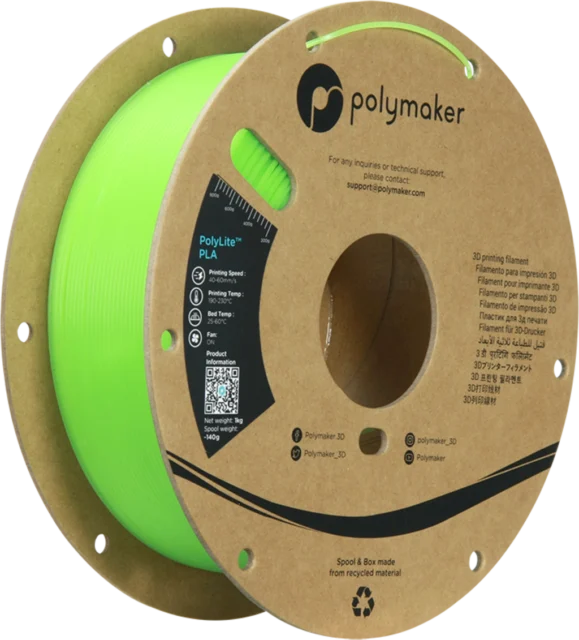 Polymaker – Panchroma PLA Luminous Green – 1,75 mm – 1 kg