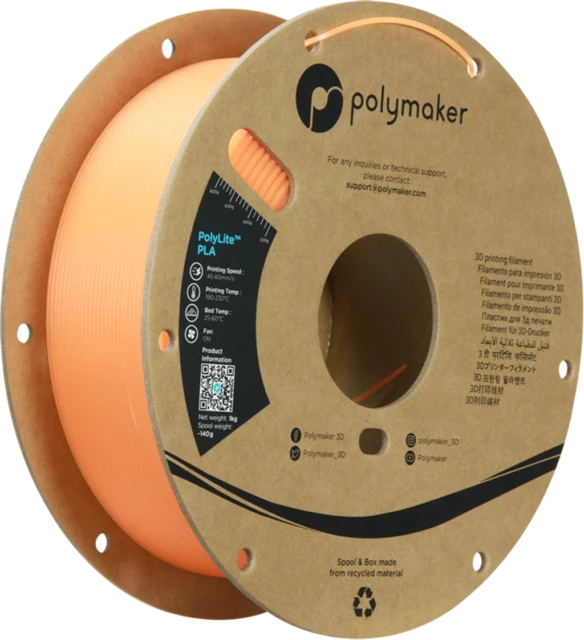 Polymaker – Panchroma PLA Luminous Orange – 1,75 mm – 1 kg