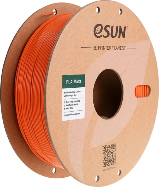 eSUN – PLA-Matte Tangerine – 1,75 mm – 1 kg
