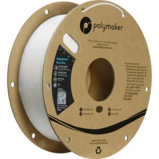 Polymaker – PolySonic PLA Pro White – 1,75 mm – 1 kg