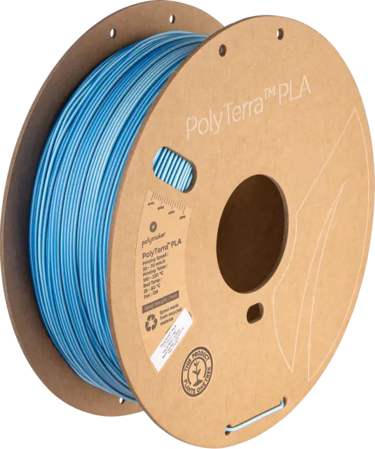 Polymaker – PolyTerra PLA Dual Glacier Blue Ice-Blue – 1,75 mm – 1 kg