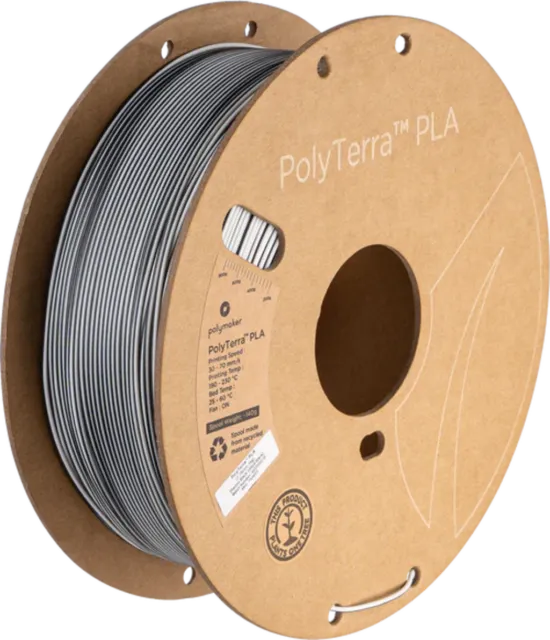 Polymaker – PolyTerra PLA Dual Shadow Schwarz Weiß – 1,75 mm – 1 kg