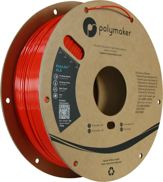 Polymaker – Panchroma PLA Silk Red – 1,75 mm – 1 kg