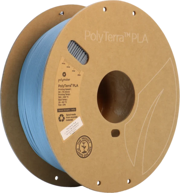 Polymaker – Panchroma PLA Matte Muted Blue – 1,75 mm – 1 kg