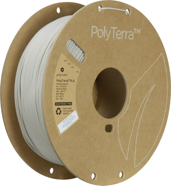 Polymaker – Panchroma PLA Matte Muted White – 1,75 mm – 1 kg