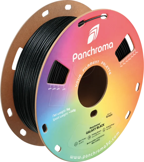 Polymaker – Panchroma PLA Galaxy Black – 1,75 mm – 1 kg