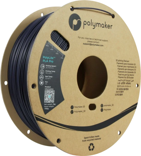 Polymaker – PolyLite PLA PRO Dark Purple – 1,75 mm – 1 kg