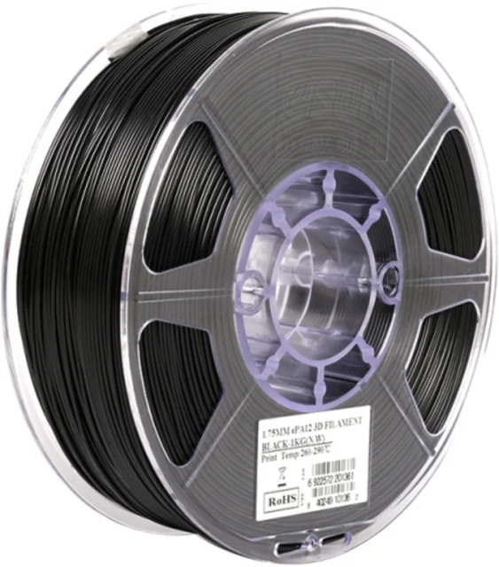 eSUN – Nylon PA12 Schwarz – 1,75 mm – 1 kg
