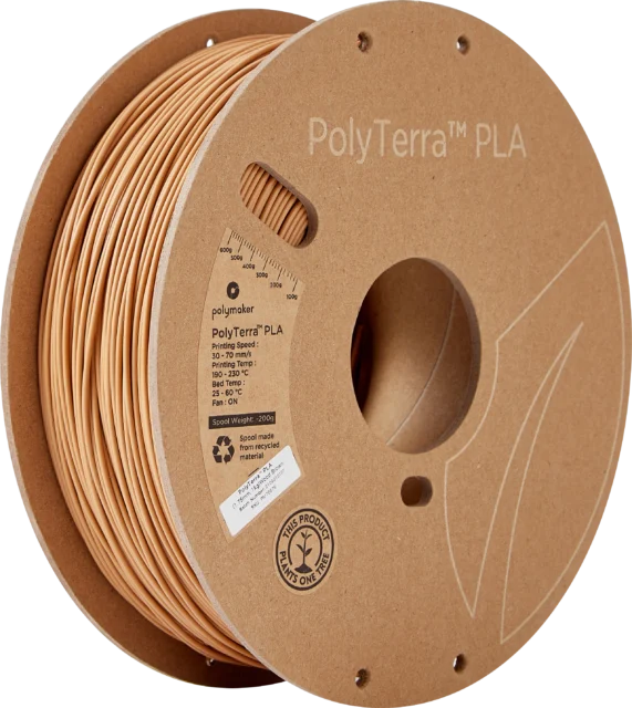Polymaker – Panchroma PLA Matte Wood Brown – 1,75 mm – 1 kg