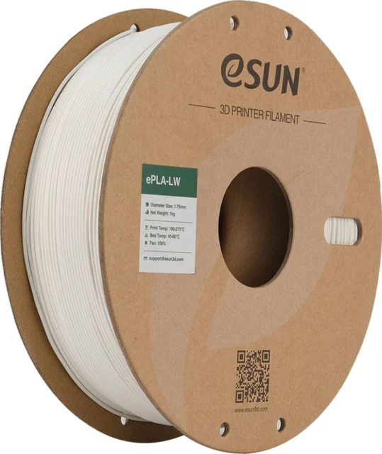 eSUN – PLA Leichtgewicht Weiß – 1,75 mm – 1 kg