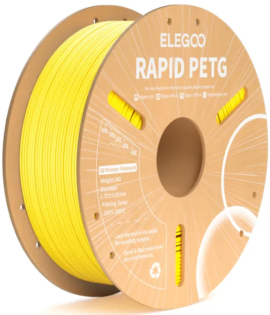 Elegoo – Rapid PETG Gelb – 1,75 mm – 1 kg