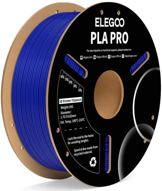 Elegoo – PLA Pro Blau – 1,75 mm – 1 kg