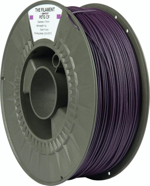 The Filament – PETG CF Purple – 1,75 mm – 1 kg