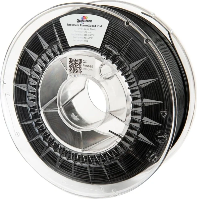 Spectrum – FlameGuard PLA Deep Black – 1,75 mm – 1,0 kg