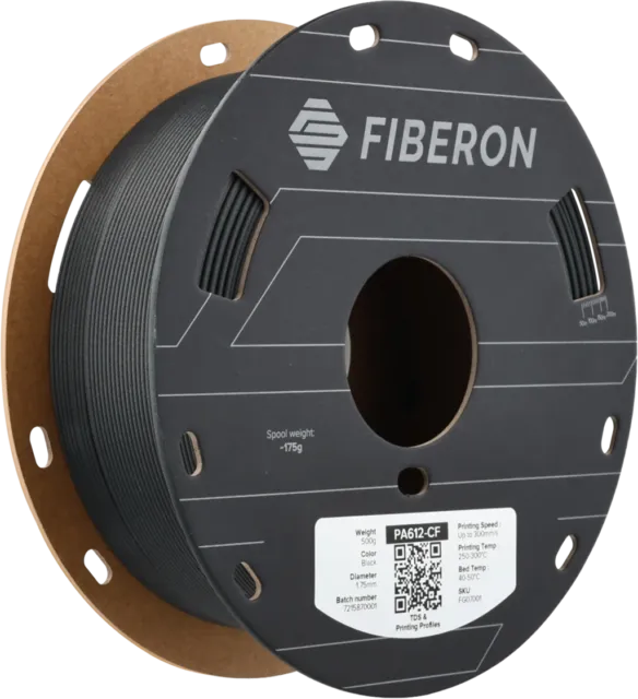 Polymaker – Kohlefaser Nylon Schwarz – 1,75 mm – 0,5 kg