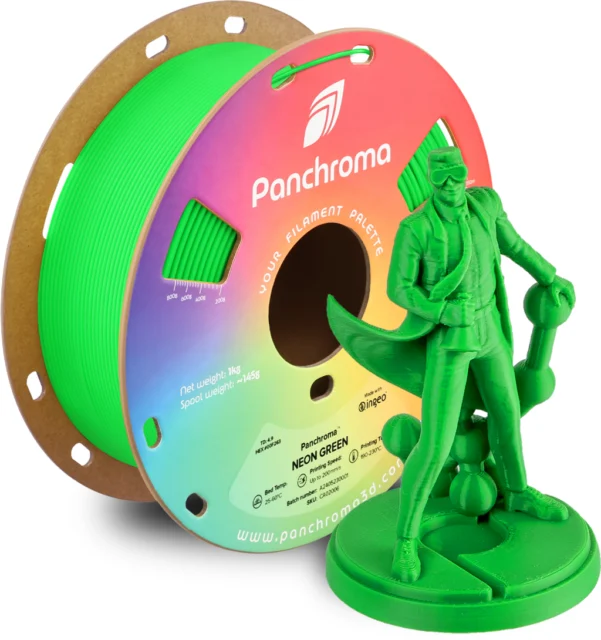 Polymaker – PLA Neon Grün (UV-reaktiv) – 1,75 mm – 1 kg