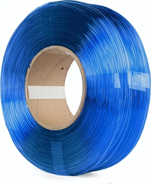 The Filament – PETG Transparent Blue Refill – 1,75 mm – 1 kg
