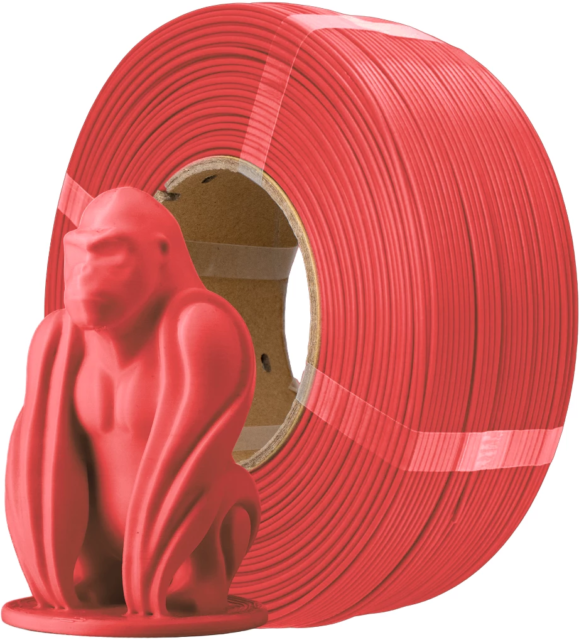 AzureFilm – PLA Matt Rot Nachfüllung – 1,75 mm – 1 kg