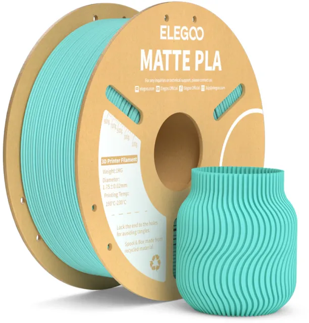 Elegoo – PLA Matt Petrolgrün – 1,75 mm – 1 kg