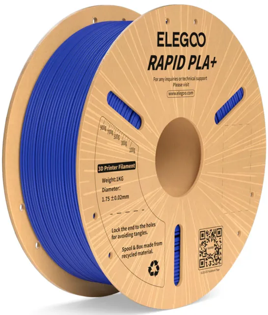 Elegoo – Rapid PLA+ Blau – 1,75 mm – 1 kg