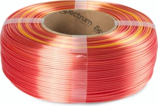Spectrum – ReFill PLA Seidenglanz Rainbow Feuerrot – 1,75 mm – 1 kg