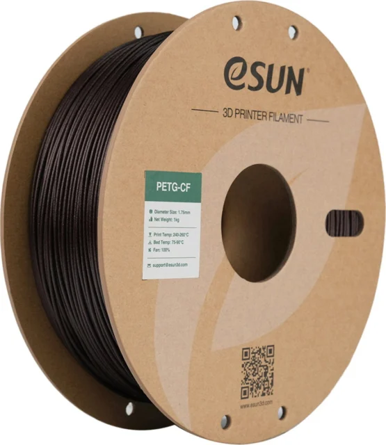 eSUN – ePETG-CF Black Red – 1,75 mm – 1 kg