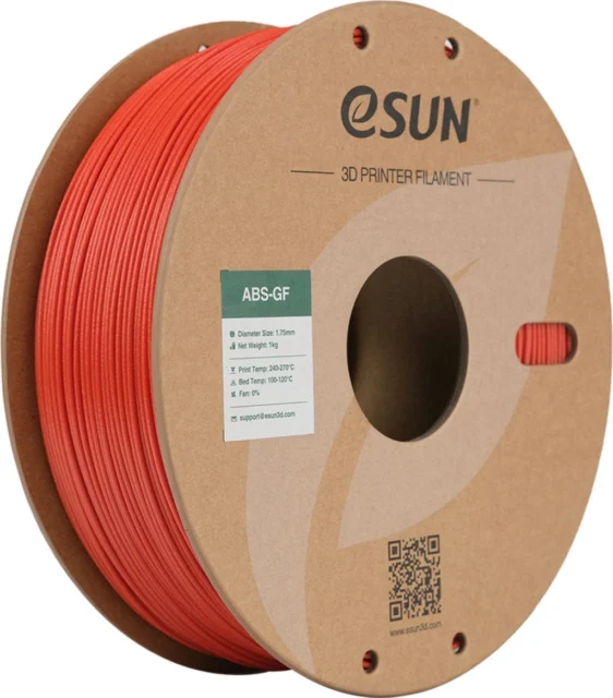 eSUN – ABS mit Glasfaser Rot – 1,75 mm – 1,0 kg