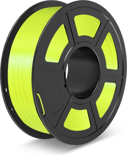 SUNLU – PLA+ Transparent Yellow – 1,75 mm – 1 kg