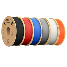 Creality – Hyper PLA Set Schwarz/Rot/Blau/Grau/Weiß/Orange – 1,75 mm – 6 kg