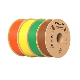 Creality – Hyper PLA Set Gelb/Orange/Grün/Braun – 1,75 mm – 4 kg