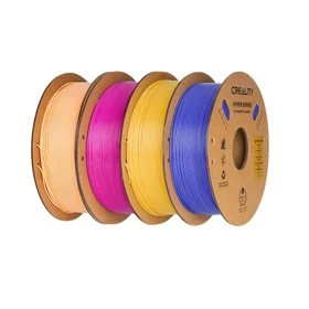 Creality – Hyper PLA Set Lila/Gold/Blau/Pfirsichrosa – 1,75 mm – 4 kg