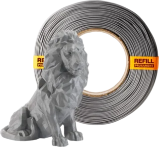 Prusament – PLA Galaxy Silver Refill – 1,75 mm – 0,9 kg