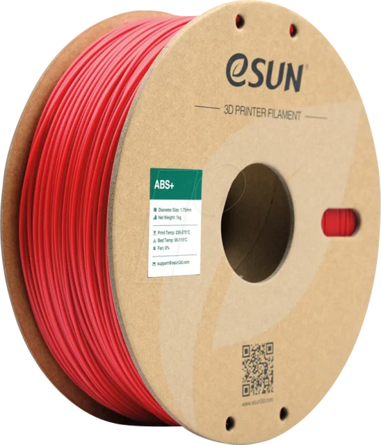 eSUN – ABS+ Rot – 1,75 mm – 1 kg
