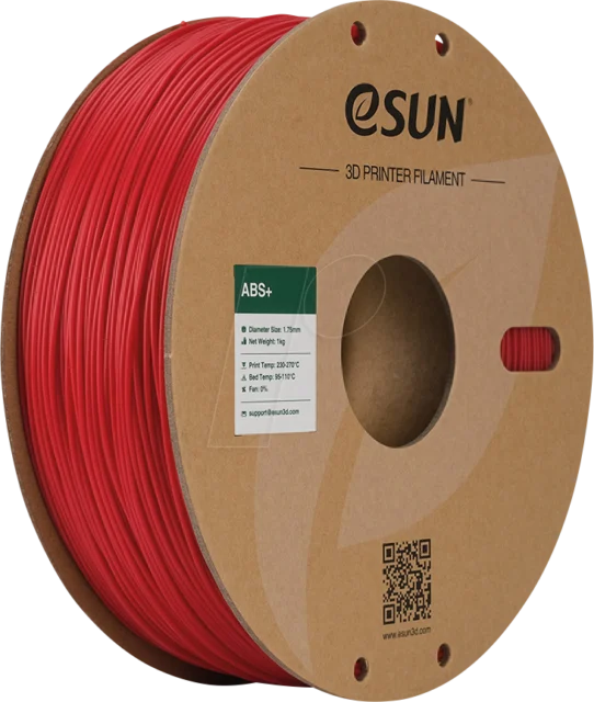 eSUN – ABS+ Feuerwehrrot – 1,75 mm – 1 kg