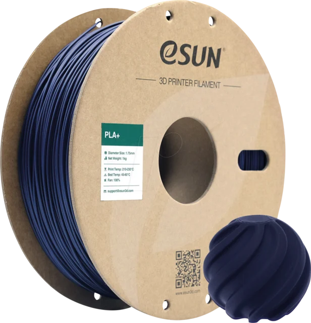 eSUN – PLA+ Dunkelblau – 1,75 mm – 1 kg