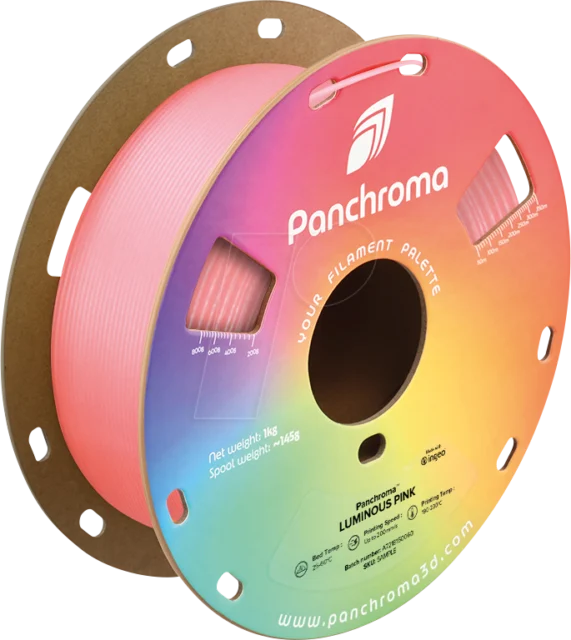 Polymaker – Panchroma PLA Luminous Pink – 1,75 mm – 1 kg