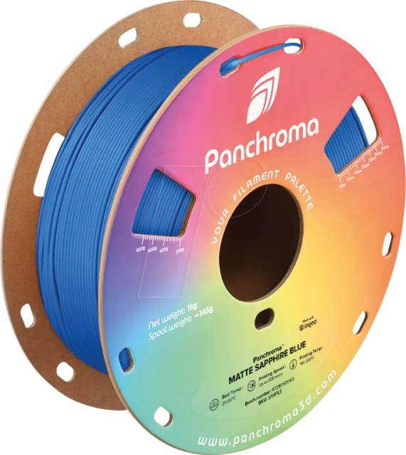 Polymaker – Panchroma PLA Matte Sapphire Blue – 1,75 mm – 1 kg