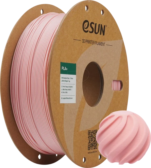 eSUN – PLA+ Pfirsichrosa – 1,75 mm – 1 kg