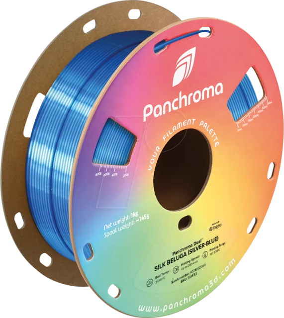 Polymaker – Panchroma PLA Dual Silk Beluga – 1,75 mm – 1 kg