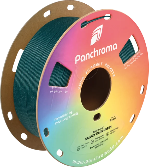Polymaker – Panchroma PLA Galaxy Dark Green – 1,75 mm – 1 kg