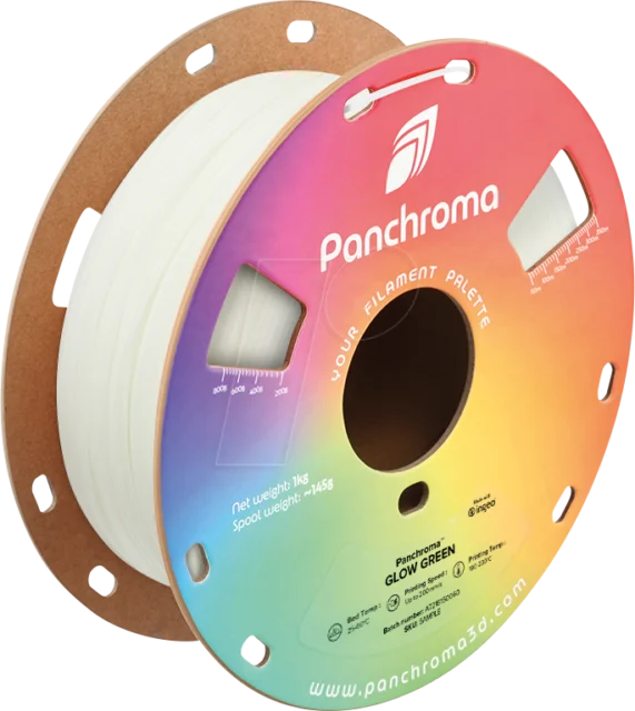 Polymaker – Panchroma PLA Glow Green – 1,75 mm – 1 kg