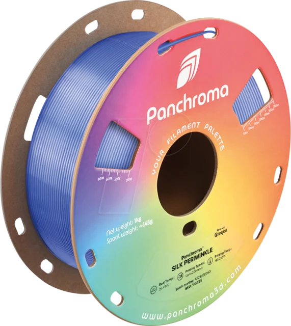 Polymaker – Panchroma PLA Silk Periwinkle – 1,75 mm – 1 kg