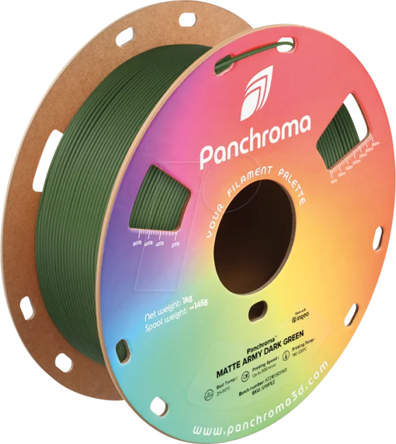 Polymaker – Panchroma PLA Matte Army Dark Green – 1,75 mm – 1 kg