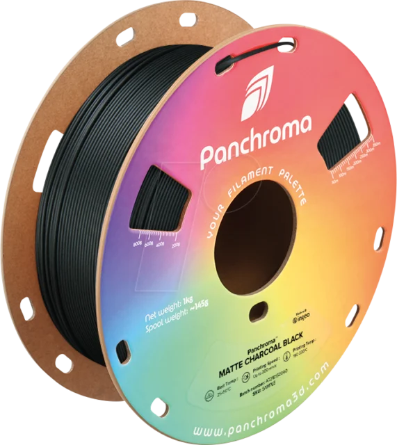 Polymaker – Panchroma PLA Matte Charcoal Black – 1,75 mm – 1 kg