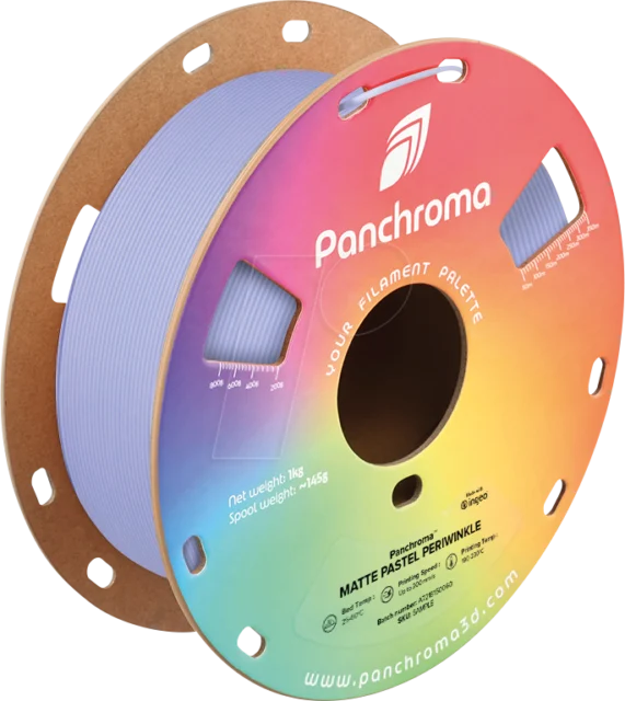 Polymaker – Panchroma PLA Matte Pastel Periwinkle – 1,75 mm – 1 kg