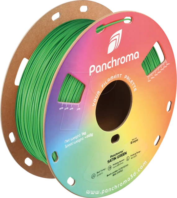 Polymaker – Panchroma PLA Satin Green – 1,75 mm – 1 kg