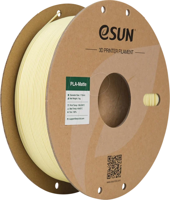 eSUN – PLA-Matt Mandelgelb – 1,75 mm – 1 kg